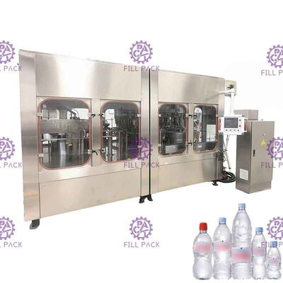 Czysta butelka do picia PET Woda 3 w 1 Monoblok Sprzęt produkcyjny / zakład / maszyna / system / linia