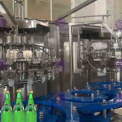 Maszyna do napełniania SUS304, napełniarka do alkoholu w szklanych butelkach, aluminiowa zakrętka