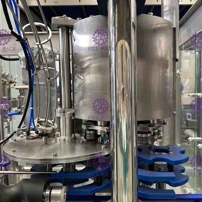2 w 1 8000BPH Can Filling Line, SUS304 Can Filling Machine