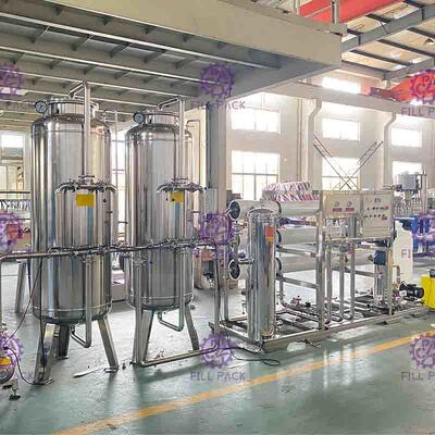 Commercial RO System uzdatniania wody pitnej ze wstępną obróbką, niski poziom hałasu