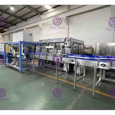 Automatyczna maszyna do pakowania butelek PLC, maszyna do formowania kartonów 380V 50/60 HZ