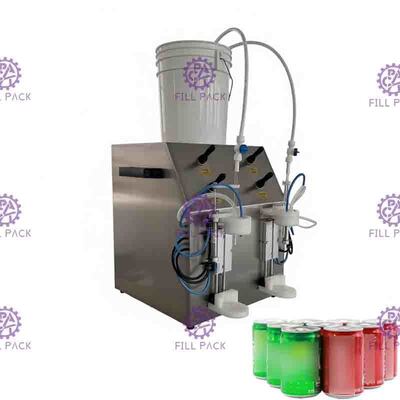 2 głowice mogą napełniać sprzęt do maszyn gazowanych Półautomatyczny 330 ml 90 mm
