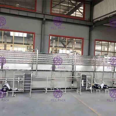 Hot Filling Line Maszyna do pakowania butelek Sterylizator Warstwa izolacji termicznej par