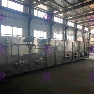 Elektryczny sterylizator Maszyna do pakowania butelek System, inżynieryjny system recyklingu plastikowego zbiornika