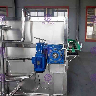 Elektryczny sterylizator Maszyna do pakowania butelek System, inżynieryjny system recyklingu plastikowego zbiornika