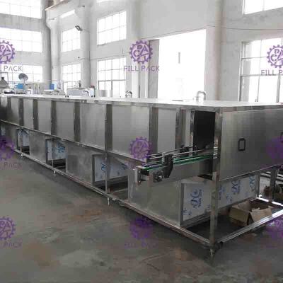 Can / Bottle Juice Cooling Sterylizator Butelka Maszyna pakująca do produkcji napojów
