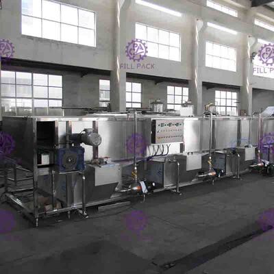 Can / Bottle Juice Cooling Sterylizator Butelka Maszyna pakująca do produkcji napojów