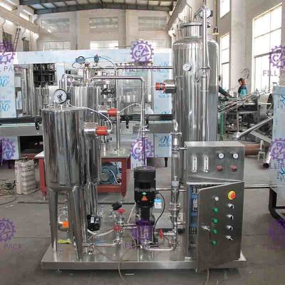 Linia do produkcji napojów gazowanych gazowanych 0,5 T / H;