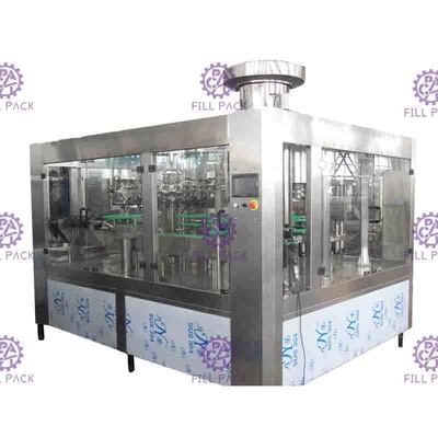 Woda gazowana Sok Wino Wino PET Szkło z tworzywa sztucznego 3 w 1 Monoblokowa maszyna do produkcji butelek / sprzęt / instalacja / system
