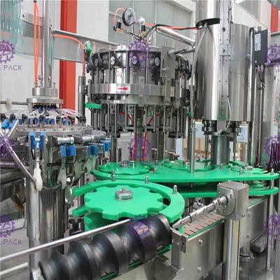 Gazowana woda sok Wino Wino PET Plastikowe szkło 3 w 1 Monoblok Maszyna do butelkowania / Sprzęt / Linia / Roślina / System