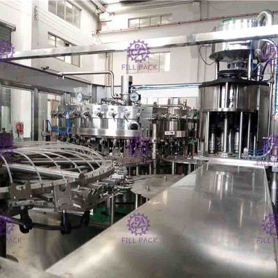 PET Plastikowe szkło 3 w 1 Monoblok Soda Napój Napój Butelka wody Maszyna do produkcji / urządzenia / zakładu / Syste