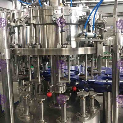 Gazowana woda sok Wino Wino PET Szkło plastikowe 3 w 1 Monoblok Maszyna do napełniania butelek / Sprzęt / Linia / Roślina / System