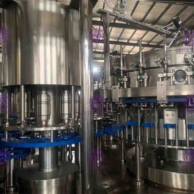 15000BPH 3 w 1 Monoblok Czysta butelka PET do picia Maszyna do napełniania wodą Sprzęt do produkcji Stal nierdzewna 304