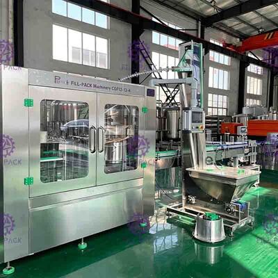 Automatyczna maszyna do butelkowania wody mineralnej SGS 0,3L 4000BPH