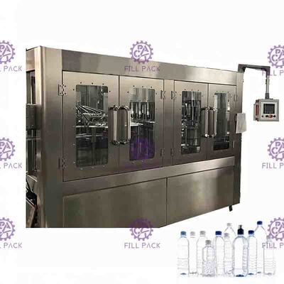 6000BPH 2000ml Automatyczna maszyna do napełniania czystej wody 3 w 1