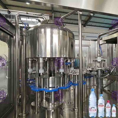 Automatyczny sprzęt do napełniania małych butelek PET 3 w 1 / Monoblock Aspetic 2000 ml