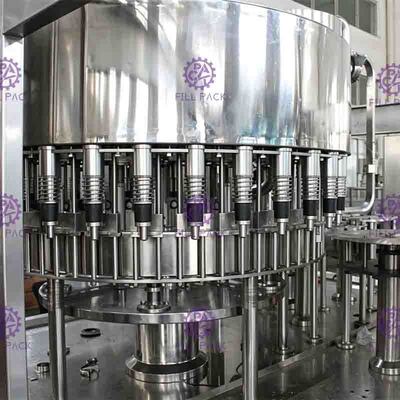 Przemysłowe urządzenie do napełniania monobloku Półautomatyczne urządzenie do butelkowania napojów miękkich