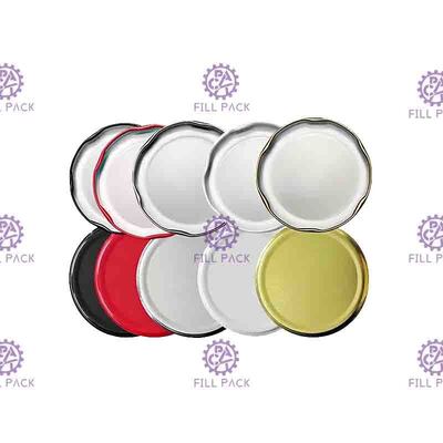 38mm 43mm Szklane kapsle do butelek Pokrywa 48mm 53mm 58mm Blacha metalowa Zakrętka