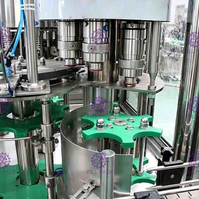 Automatyczna maszyna do napełniania soków 4 w 1 Butelki PET Monoblock Pulp Fruit Granule