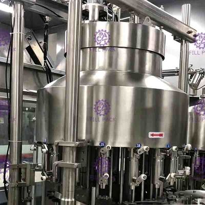 Automatyczna maszyna do napełniania soków 4 w 1 Butelki PET Monoblock Pulp Fruit Granule