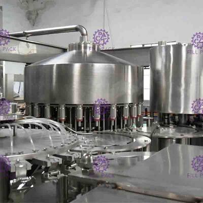 Automatyczna kontrola PLC Maszyna do napełniania soków z prędkością 6000BPH