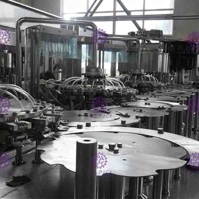 Monoblock Liquid Filling Machine, 5 w 1 plastikowym miazgie do butelek