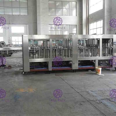 Monoblock Liquid Filling Machine, 5 w 1 plastikowym miazgie do butelek