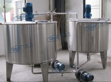 Zbiornik mieszający ze stali nierdzewnej o pojemności 2000 l do urządzeń do przetwarzania soku