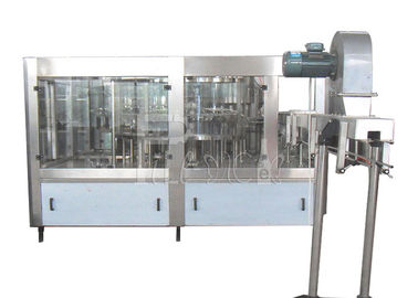 PET Plastikowa szklana 3 w 1 monoblokowa maszyna do butelkowania napojów bezalkoholowych / sprzęt / linia / roślina / system