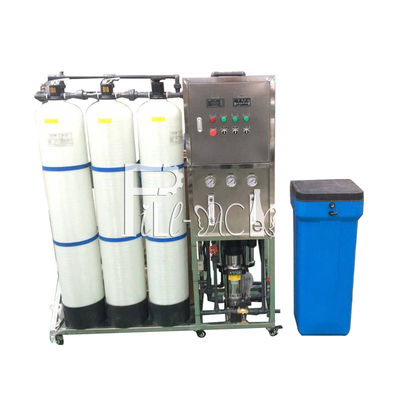 250LPH Monoblokowa maszyna do uzdatniania wody pitnej RO z odwróconą osmozą z filtrem FRP