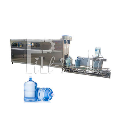 PLC 300BPH 18,9L Maszyna do napełniania butelek czystej wody Odporna na korozję