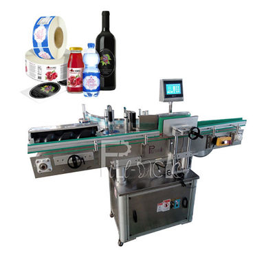 Jednostronna samoprzylepna maszyna do etykietowania butelek z tworzywa sztucznego o prędkości 50bpm