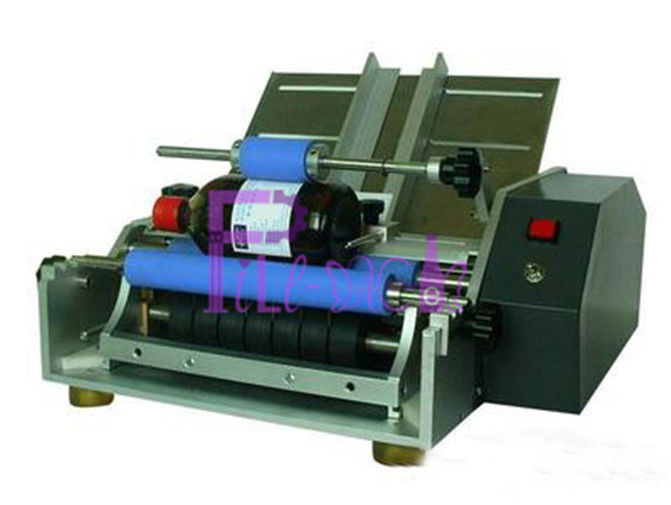 Półautomatyczna przemysłowa maszyna do etykietowania butelek do etykiet papierowych na mokro