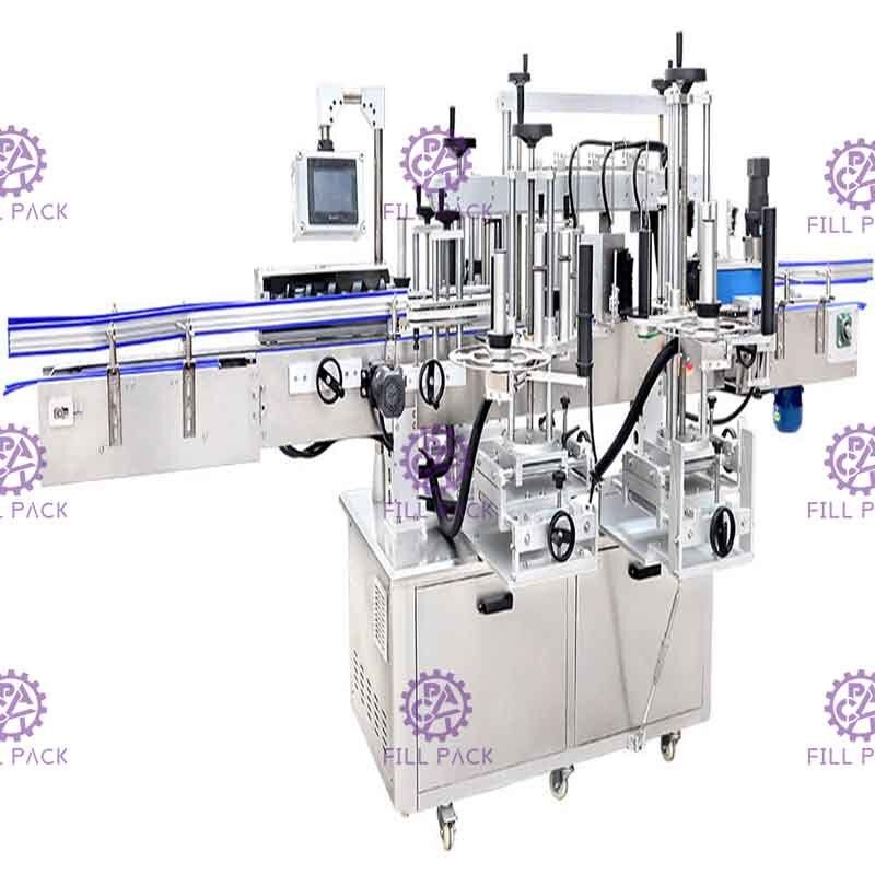 Podwójna lub trzystronna naklejka samoprzylepna Etykietowanie butelek Etykietowanie maszyn Linia wyposażenia linii