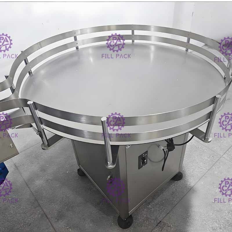 Półautomatyczna maszyna do sortowania butelek obrotowych do butelki z mlecznym szkłem 0.37Kw