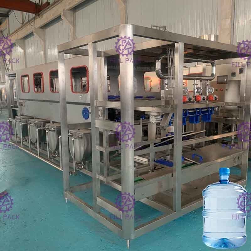 QGF - 600 5 galonowa maszyna do napełniania wodą System napełniania wodą mineralną