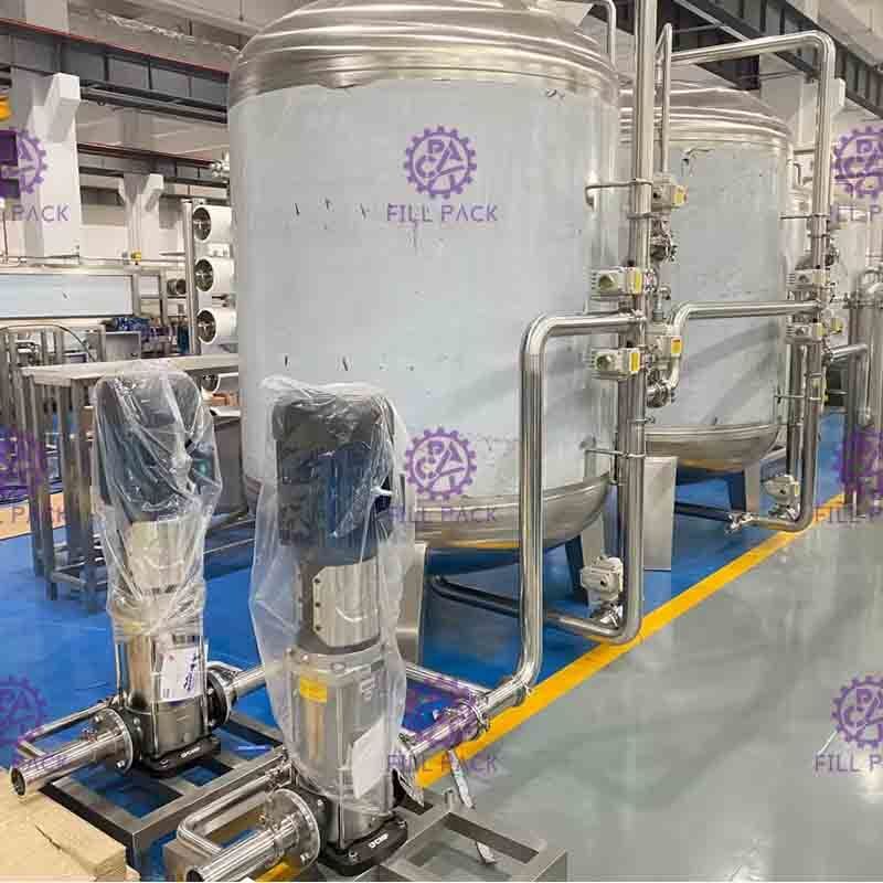 3TPH Magnetic Water Treatment Obudowa SUS Zamontowana rura UPVC