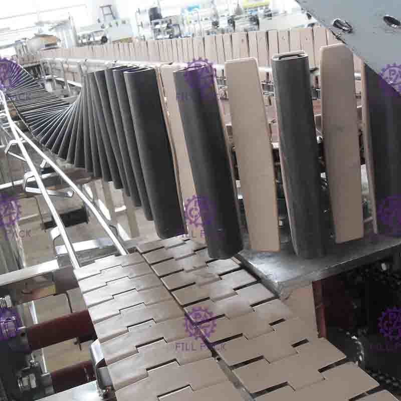 System sterylizacji butelek z odwróconym plastikiem 8000BPH dla linii produkcyjnej soku o smaku
