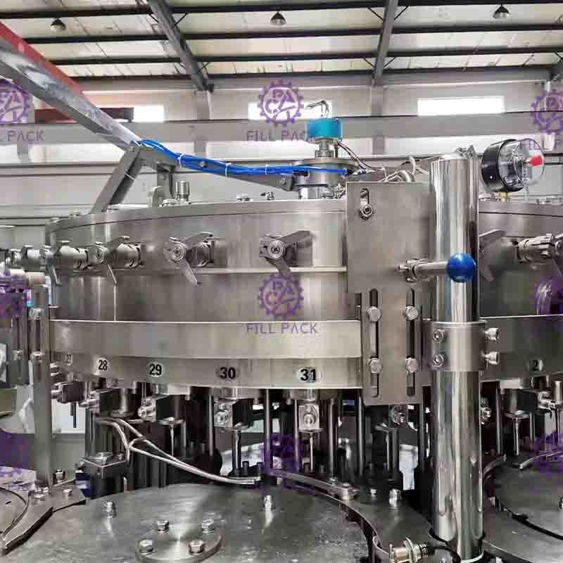 Napój gazowany Napój Plastikowe szkło PET 3 w 1 Maszyna do produkcji butelek monoblokowych / sprzęt / instalacja / system