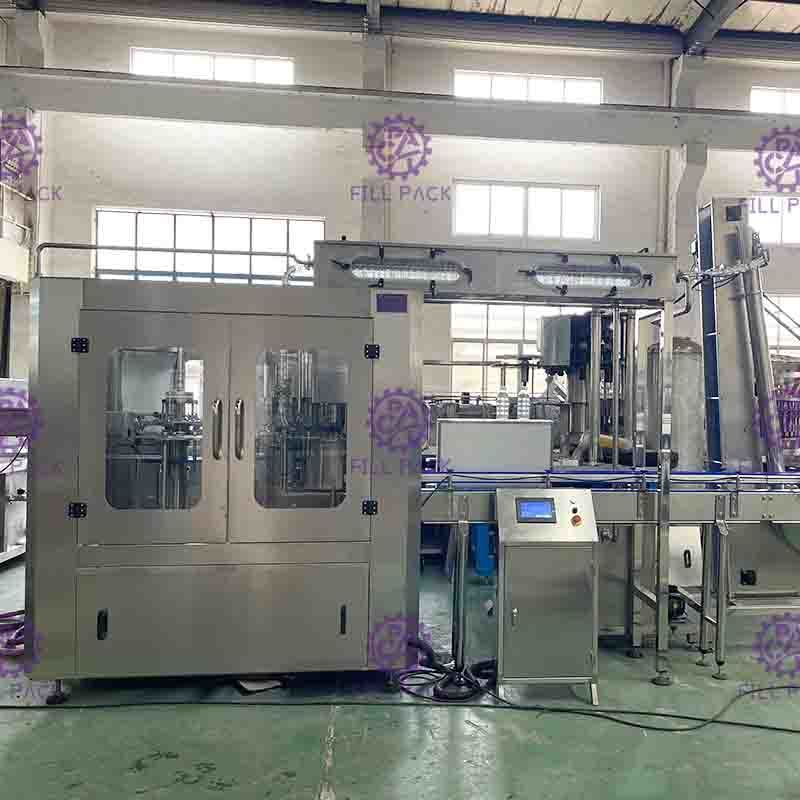 Monobloc Pet / Plastikowa butelka / Butelkowany napój Napój Maszyna do napełniania soku z herbaty / Sprzęt / Roślina / System / Linia