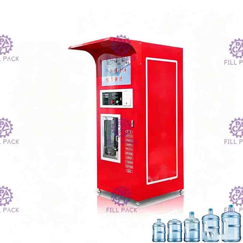 Automat do sprzedaży butelek z wodą oczyszczoną na monety i rachunki 10 l / min 550 W 0,5 MPA