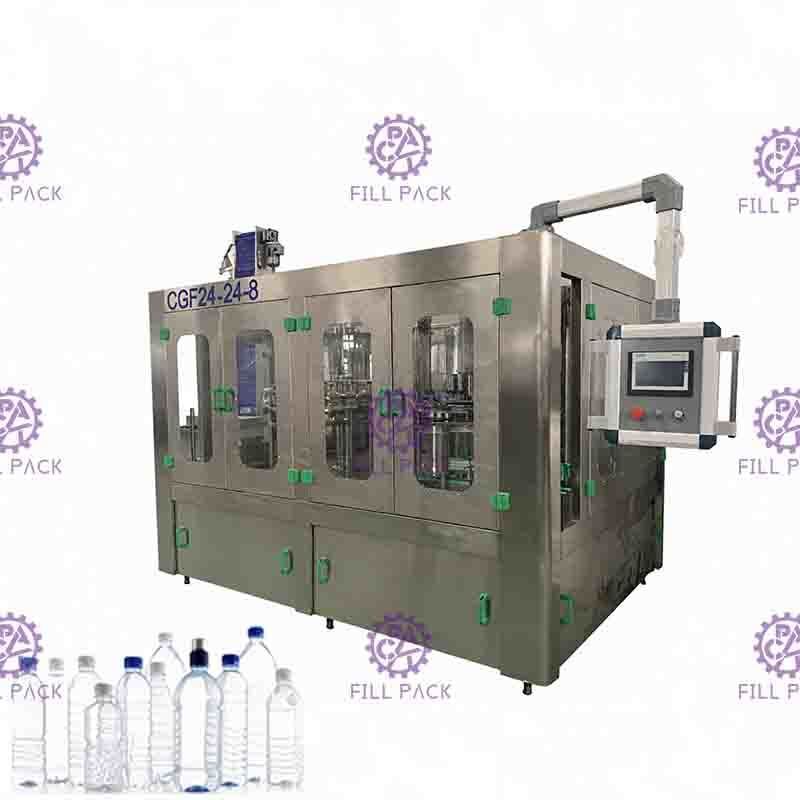 500 ml / 1L / 2L PET Woda pitna 3 w 1 Monoblok Sprzęt produkcyjny / Zakład / Maszyna / System / Linia